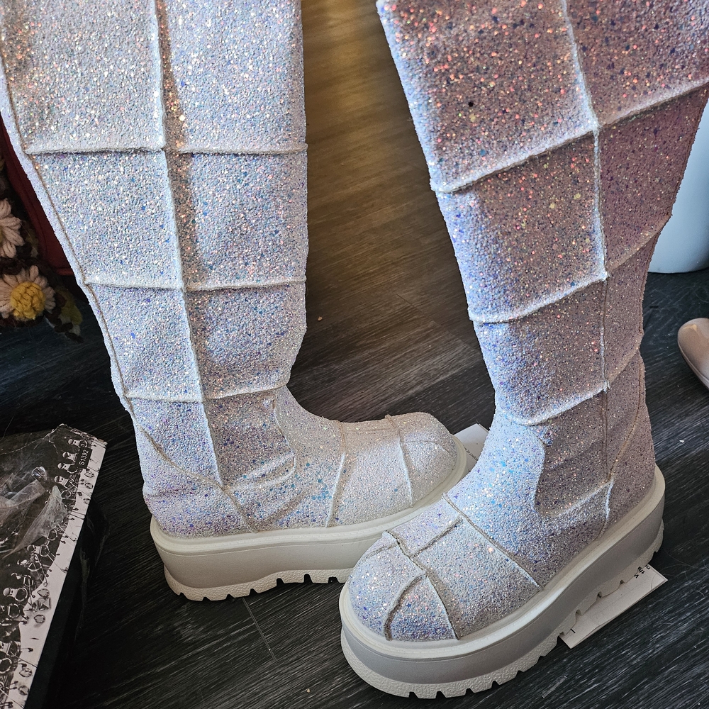Demonia Glitter Boots *rare*